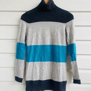Bloomingdales Cashmere striped sweater. Worn once.